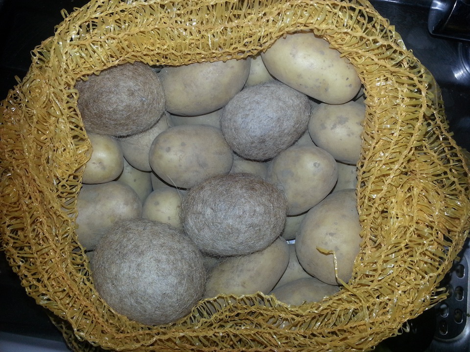Filzkartoffeln